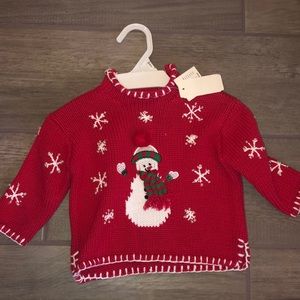 Snowman sweater